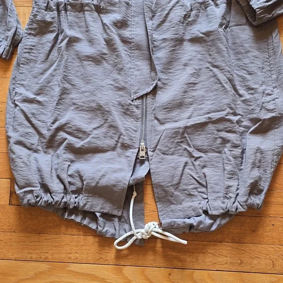 AllSaints, Calla Fishtail Parka Jacket Coat, Gray, EUC, Women's M - Picture 9 of 16